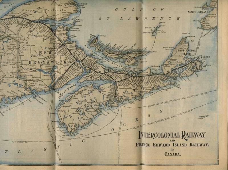 1903/06/14 Intercolonial public timetable map